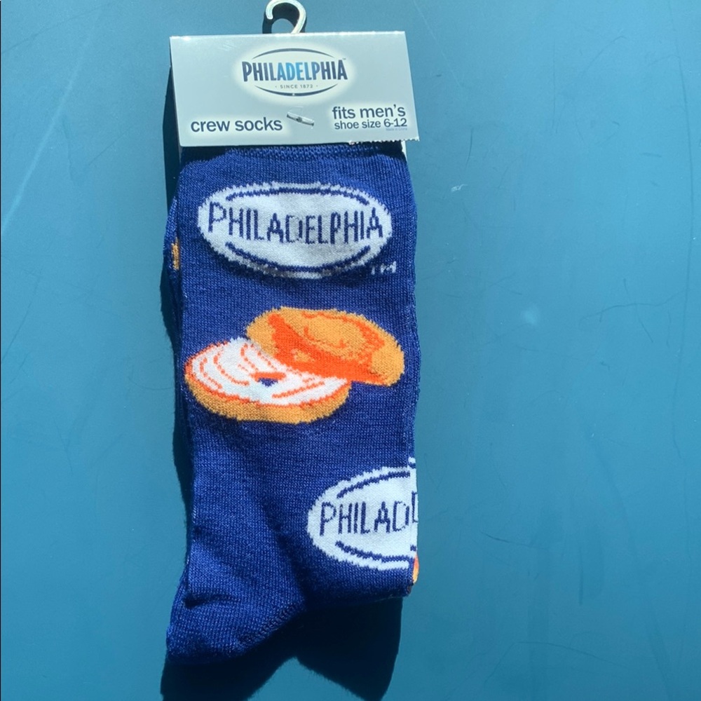 Philadelphia Cream Cheese Socks